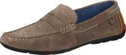 Slipper Mokassin aus Veloursleder