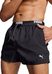 PUMA Badeshorts Lila/Grau/Schwarz