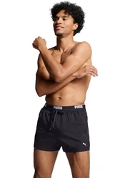 PUMA Badeshorts Lila/Grau/Schwarz