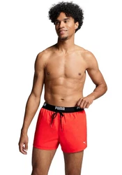 PUMA Badeshorts Rot/Lila