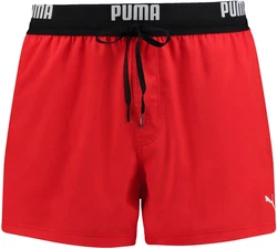 PUMA Badeshorts Rot/Lila