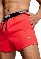 PUMA Badeshorts Rot/Lila