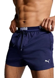 PUMA Badeshorts Dunkelblau/Lila
