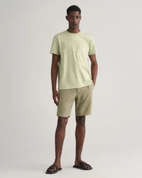 GANT Herren T-Shirt REG ARCHIVE SHIELD EMB Hellgrün/Grün/Neonfarben/Dunkelgrün/Khaki