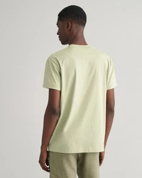 GANT Herren T-Shirt REG ARCHIVE SHIELD EMB Hellgrün/Grün/Neonfarben/Dunkelgrün/Khaki