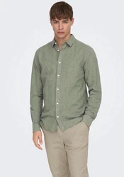ONLY & SONS Langarmhemd ONSCaiden (1-tlg) apfel