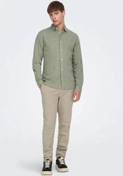 ONLY & SONS Langarmhemd ONSCaiden (1-tlg) apfel