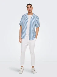 Only & Sons Hemd 'Wayne' Hellblau/Blau