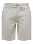 Only & Sons Shorts Mark hellgrau