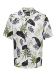 ONLY & SONS Hawaiihemd ONSWAYNE LIFE AOP SS VISCOSE SHIRT Grün/Dunkelgrün/Blau