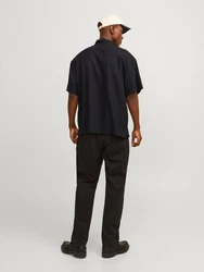 Jack & Jones Businesshemd JORFARO LINEN OVERSIZED SHIRT 