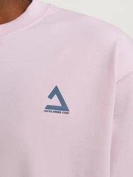 Jack & Jones T-Shirt JCOTRIANGLE SUMMER TEE SS CREW NECK Rosa/Lila