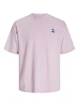 Jack & Jones T-Shirt JCOTRIANGLE SUMMER TEE SS CREW NECK Rosa/Lila