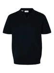 SELECTED HOMME Poloshirt/Pullover 'TELLER' nachtblau