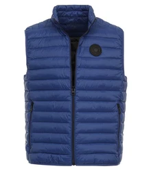 Redmond Steppweste Dunkelblau/Blau/Hellblau