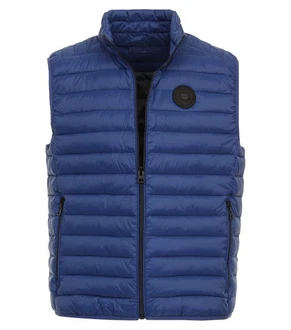 Redmond Steppweste Dunkelblau/Blau/Hellblau
