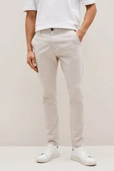 Next Chinohose Skinny Fit Khaki/Grau/Weiß/Beige