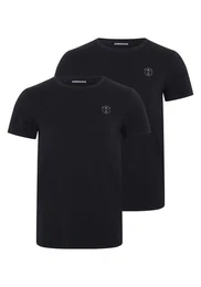 T-Shirt T-Shirts im Basic-Stil mit Logo 1 (1)