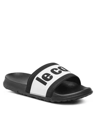 Pantoletten Slide Binding Metallic 2310325 Black/Optical White Pantolette