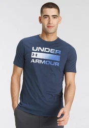 Under Armour T-Shirt Team Issue Wordmark Rot/Blau/Dunkelblau