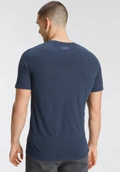 Under Armour T-Shirt Team Issue Wordmark Rot/Blau/Dunkelblau