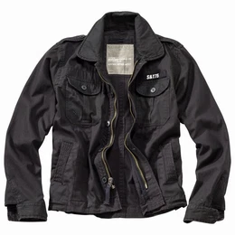 Military-Jacket HERITAGE VINTAGE Jacket schwarz