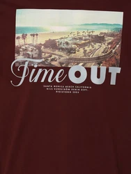 Nils Sundström T-Shirt Dunkelrot/Bordeaux