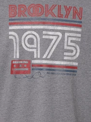 Nils Sundström T-Shirt Dunkelrot/Grau/Dunkelgrau/Braun
