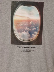Nils Sundström T-Shirt Grau/Hellgrau/Braun