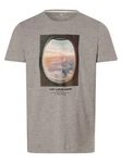 Nils Sundström T-Shirt Grau/Hellgrau/Braun