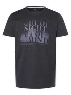 Nils Sundström T-Shirt Dunkelblau/Dunkelgrau/Blau/Grau