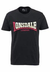 Lonsdale T-Shirt TWO TONE Blau/Rot/Dunkelblau/Grün