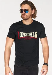 Lonsdale T-Shirt TWO TONE Blau/Rot/Dunkelblau/Grün