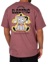 iriedaily T-Shirt Coffeelectric pflaume