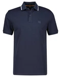 BOSS Poloshirt Passertip marine/wei