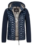 Milestone Herren Hybridjacke MSDarwin Dunkelblau/Blau