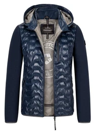 Lederjacke MSDarwin Herren Hybridjacke aus Lammleder