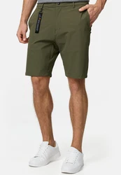 Indicode Chinoshorts INGareth Dunkelgrün/Khaki