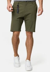 Indicode Chinoshorts INGareth Dunkelgrün/Khaki