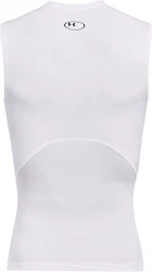 Under Armour T-Shirt HeatGear Armour UA HG ARMOUR COMP SL Weiß/Creme/Grau/Hellgrau