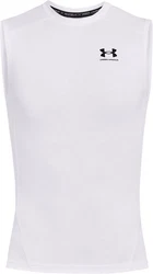 Under Armour T-Shirt HeatGear Armour UA HG ARMOUR COMP SL Weiß/Creme/Grau/Hellgrau