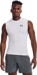 Under Armour T-Shirt HeatGear Armour UA HG ARMOUR COMP SL Weiß/Creme/Grau/Hellgrau
