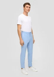 Stoffhose s.O PURE: Anzughose aus Stretch-Fabric