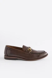 Next Loafer mit Trensenbesatz Braun/Dunkelbraun/Bordeaux/Dunkelrot