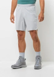 Jack Wolfskin PRELIGHT CHILL SHORTS Grau/Hellgrau