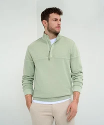 Brax Strickpullover Style Sion Hellgrün/Grün/Hellblau