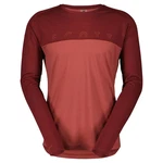 Scott Langarmshirt Defined Merino L/sl Tee Herren Dunkelrot/Rot/Orange/Bordeaux/Braun