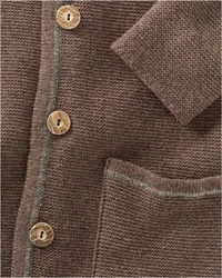 Luis Steindl Strickjacke Braun