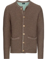 Luis Steindl Strickjacke Braun
