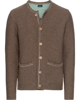 Luis Steindl Strickjacke Braun